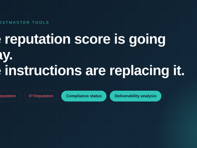 Gmail Stopped Grading Your Reputation. Now It Just Tells You What's Wrong.